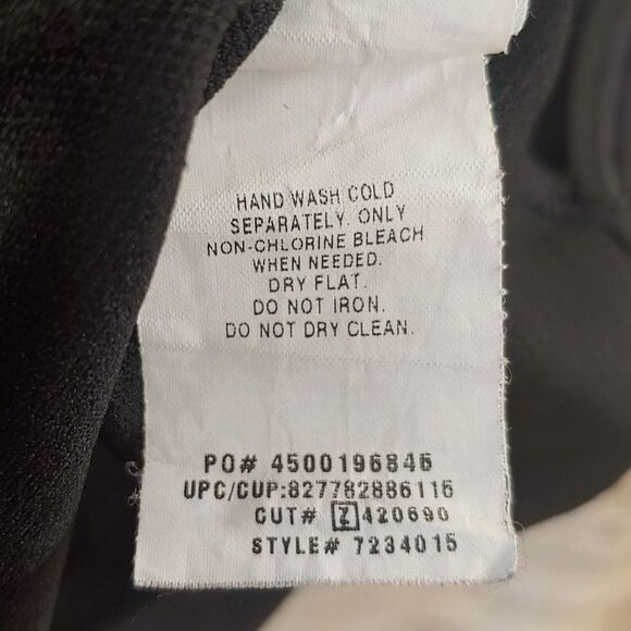 Speedo Endurance Black Swimsuit One Piece Ruched Tummy Control Womens 6 Small - Picture 10 of 11